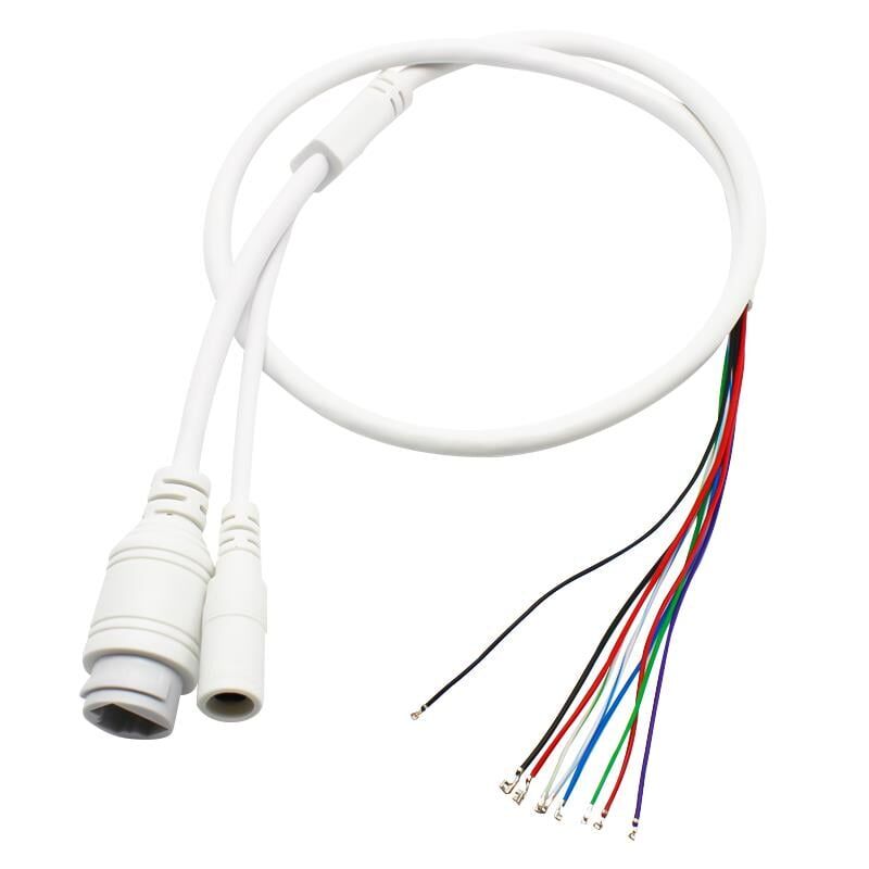 Powermaster PM-16317 IP Kamera Montaj Ve Bağlantı Kablosu (RJ45 + DC Soket Seti)