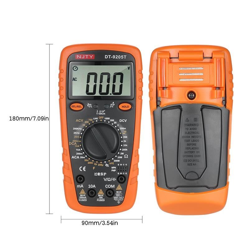 POWERMASTER PM-6089 DİJİTAL ÖLÇÜ ALETİ (NJTY-9205T)