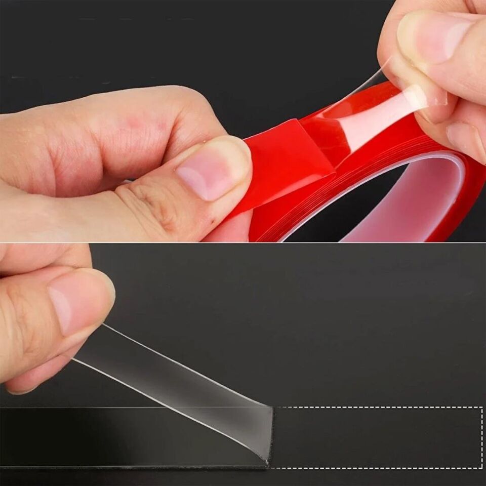 Ayt Nitto VHB Akrilik 19 Mm 2 Metre Oto Camında Kullanıma Uygun Çift Taraflı Bant