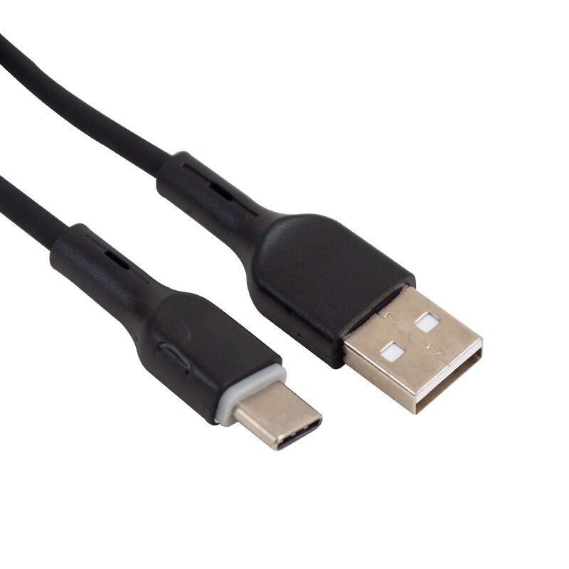 Powermaster PM-6112 Type-C Şarj Ve Data Kablosu 1 Metre 2 Amper Siyah Kablo