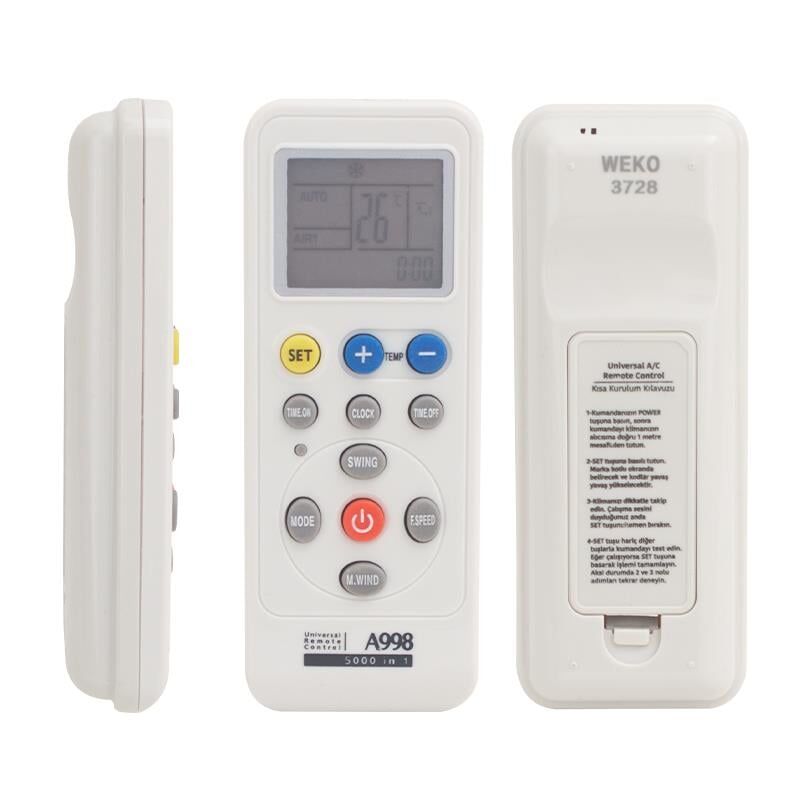 Ayt Tüm Markalarla Uyumlu Universal Akıllı Klima Kumandası