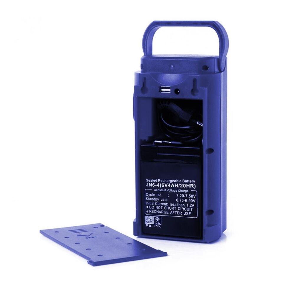 Powermaster PM-21980 Şarjlı Çok Fonksiyonlu Güçlü Işıldak Powerbank Özellikli Kamp Lambası Aydınlatma