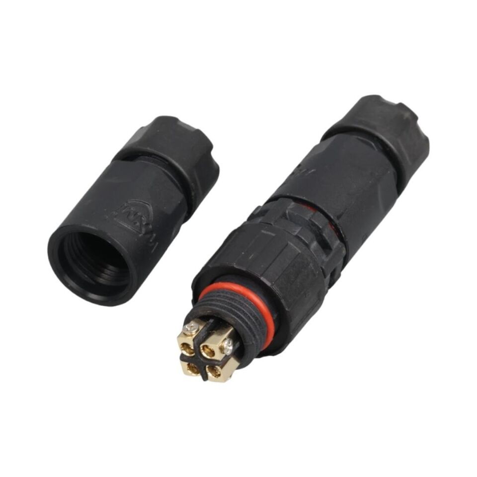 Ayt 16mm Su Geçirmez Konnektör Seyyar Takım 4P IC266N