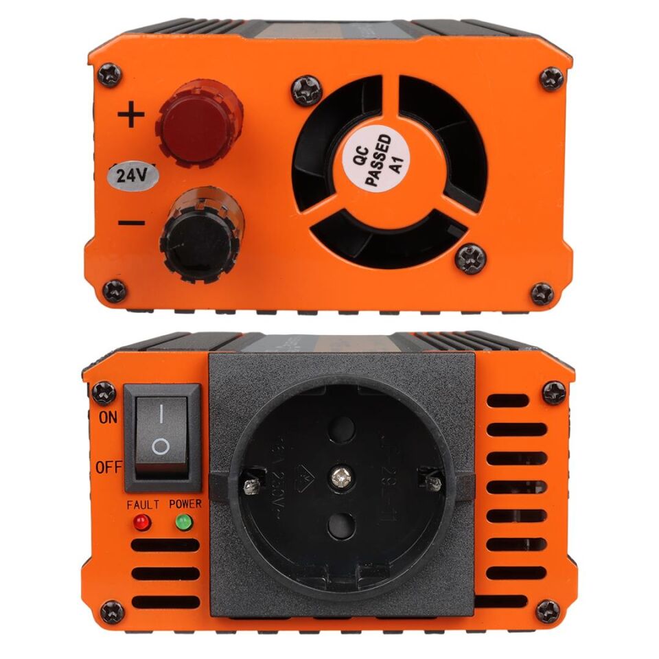 Powermaster 24 Volt 350 Watt 220 Volt Modified Sinus İnverter PM-4504 12v-220v Çevirici Dönüştürücü