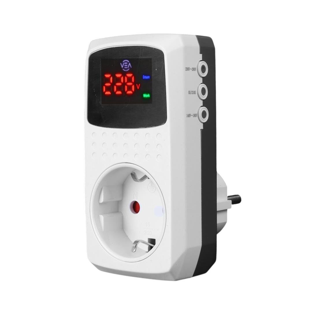 Vea VE-22393 15A 3520W Göstergeli Akım Korumalı Priz Aşırı Yüksek Gerilim