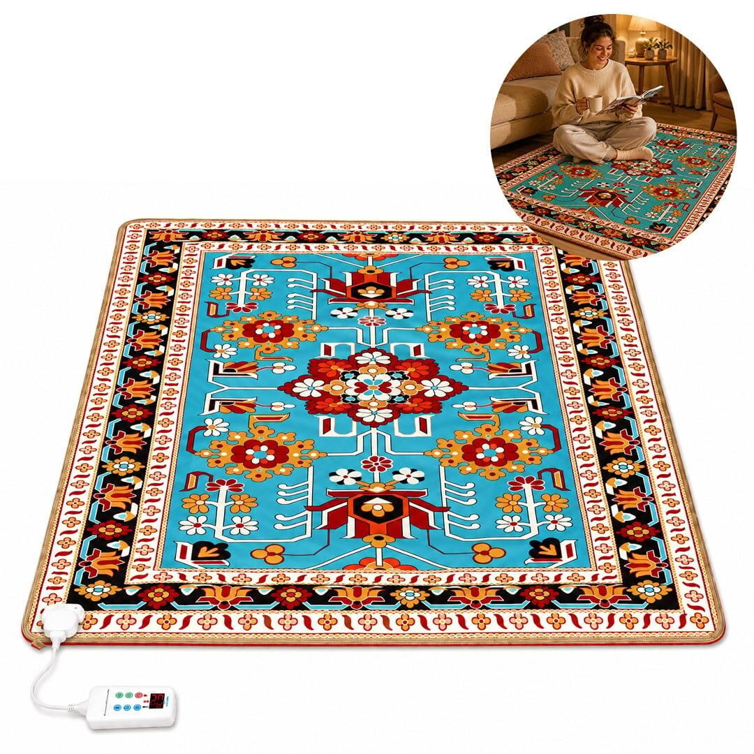 Sunup TY-2*2 1599W 200X200cm Isıtmalı Pad Halı - Dijital Termostatlı Karbon Kristal Teknolojisi