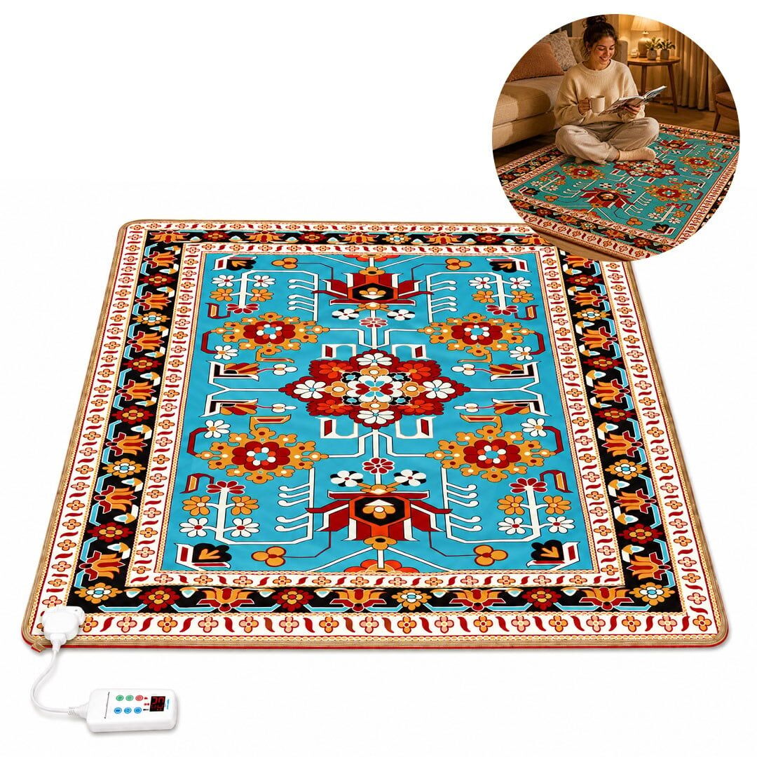 Sunup TY-2*2 1599W 200X200cm Isıtmalı Pad Halı - Dijital Termostatlı Karbon Kristal Teknolojisi