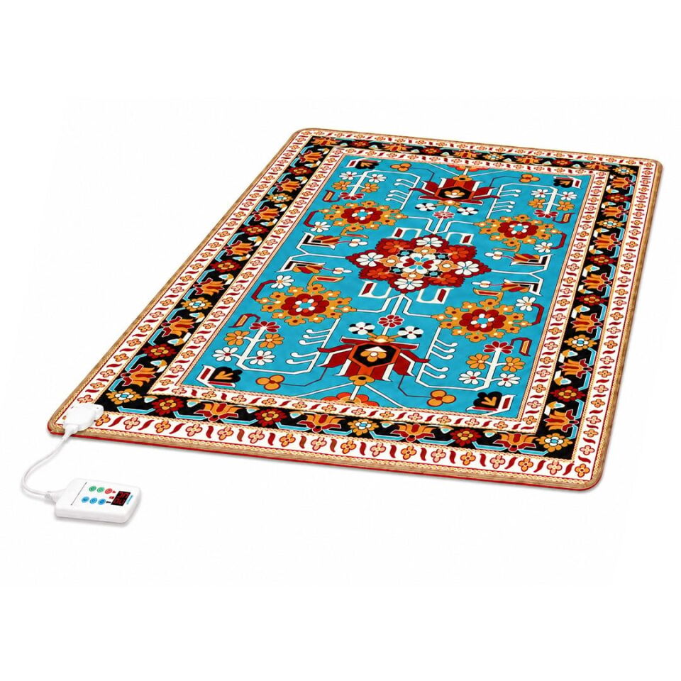 Sunup TY-2*2 1599W 200X200cm Isıtmalı Pad Halı - Dijital Termostatlı Karbon Kristal Teknolojisi