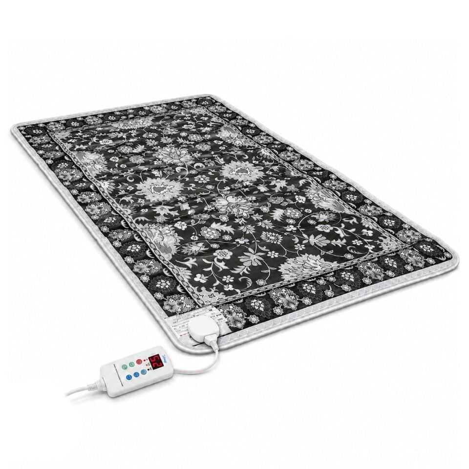 Sunup TY-1*2 859W 100X200CM Isıtmalı Pad Halı - Dijital Termostatlı Karbon Kristal Teknolojisi
