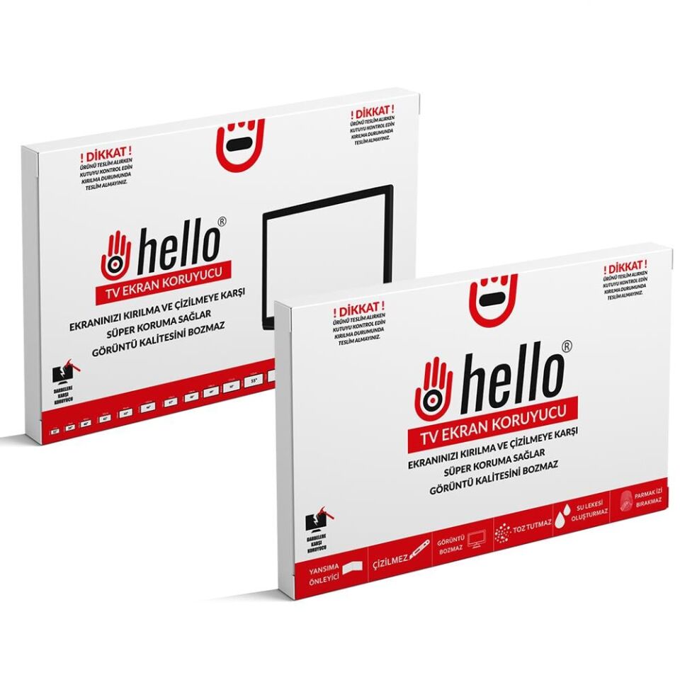 Ayt Hello 75 İnç 190 Ekran Lcd Led Tv Ekran Koruyucu Kırılmaz Cam