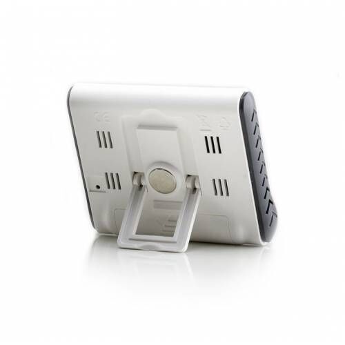 Diwu DC102 İç Mekan Termometre Nem Ölçer Saat