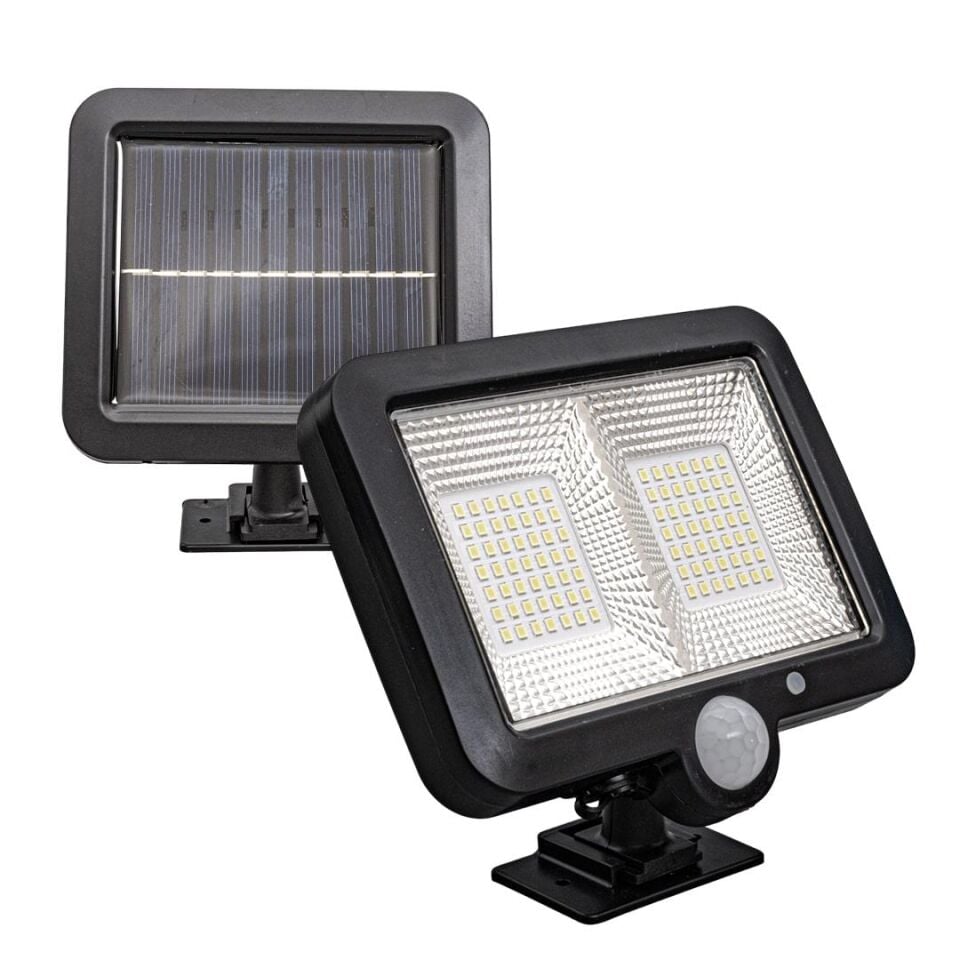 Powermaster SL-F98 Solar Duvar Lambası