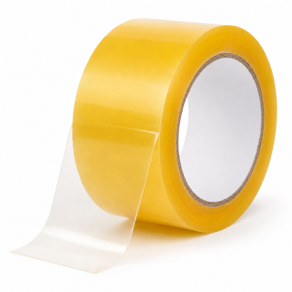 Hello 50Mm X 110 Metre Şeffaf Baskısız Koli Bandı Yüksek Mukavemetli