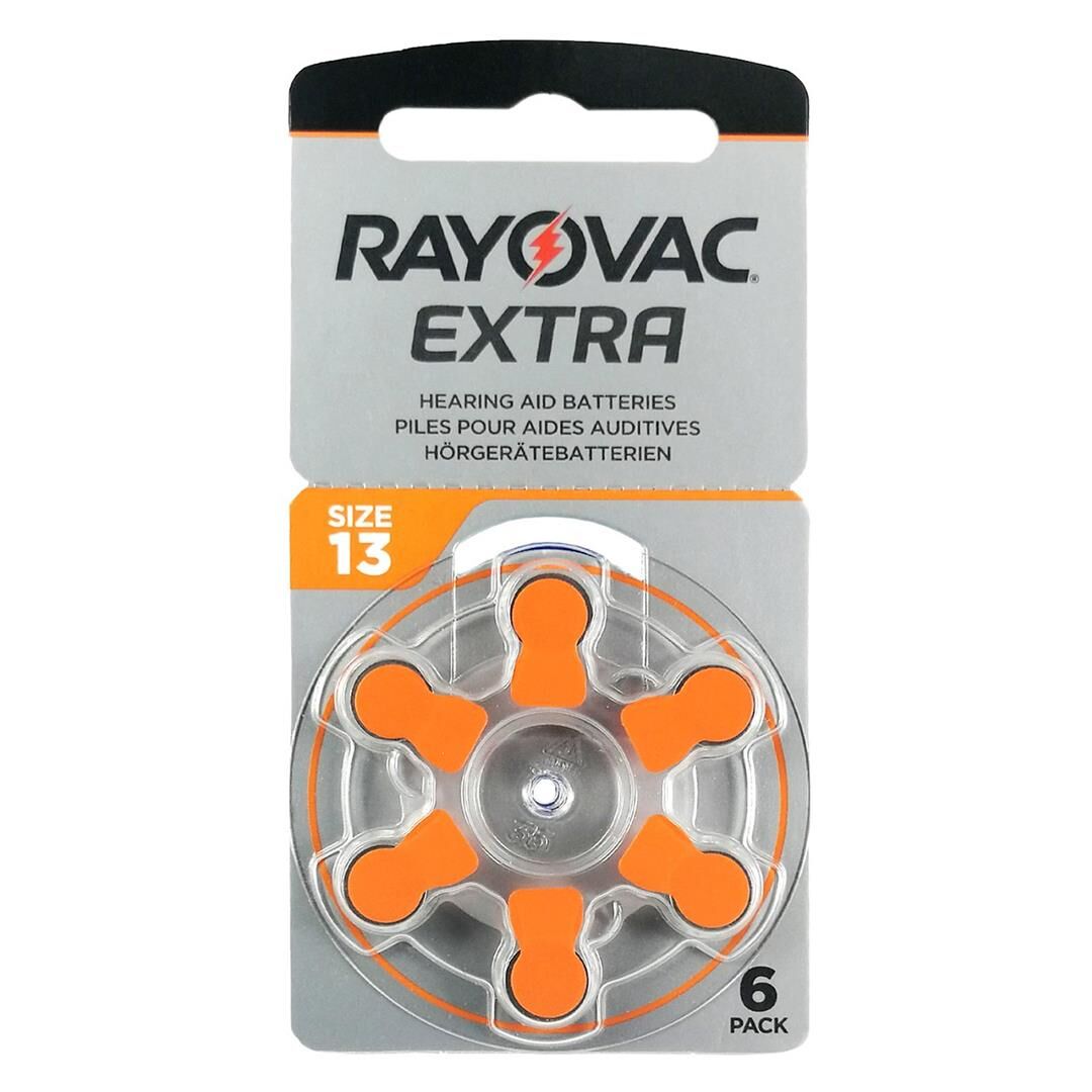 Rayovac 13 No Kulaklık Pili 6'lı Paket