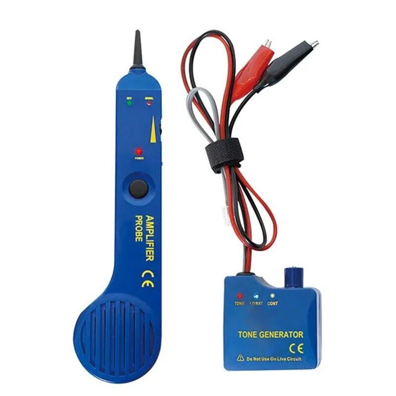 Powermaster Profesyonel Kablo İzleyici Bulucu Telefon İnternet Ethernet Kablosu Bulucu PM-6095