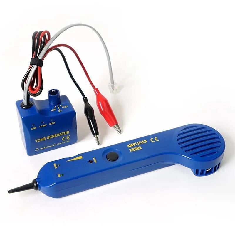 Powermaster Profesyonel Kablo İzleyici Bulucu Telefon İnternet Ethernet Kablosu Bulucu PM-6095