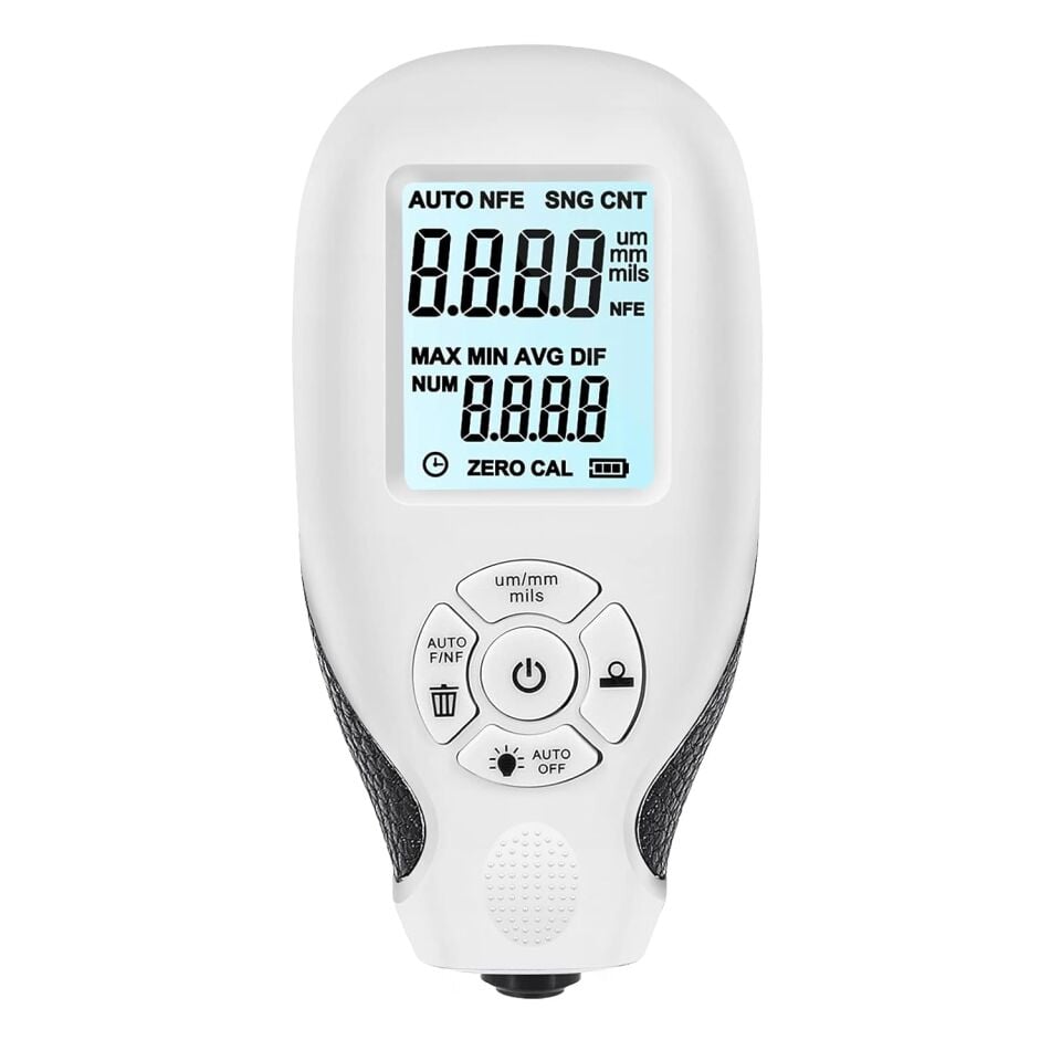 Ayt Oto Araç Boya Kalınlık Ölçer Yüksek Hassasiyetli Lcd Dijital Kalınlık Ölçer Araba Kaplama Kalınlığı Test Cihazı