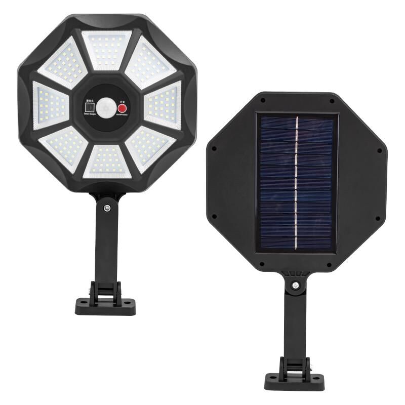 Powermaster ZB-168A Kumandalı Sensörlü Beyaz Solar Aydınlatma