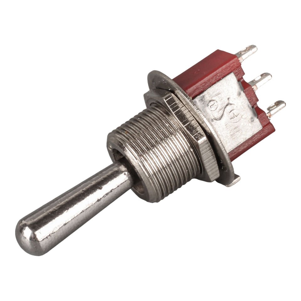 Ayt IC-148F 3 Pin Ø12mm On Off On Toggle Switch Buton 12 mm Aç Kapa MTS-103L