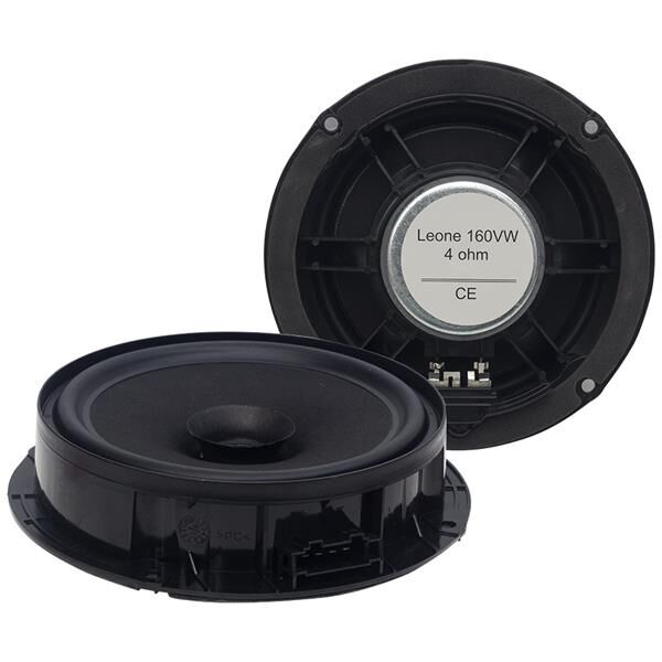 Ayt Leone 160VW 16 Cm 4 Ohm Tekli 80 Watt Oto Hoparlör Volkswagen Seat Skoda Araç Kapı Hoparlörü Orjinal Yerine Uygun