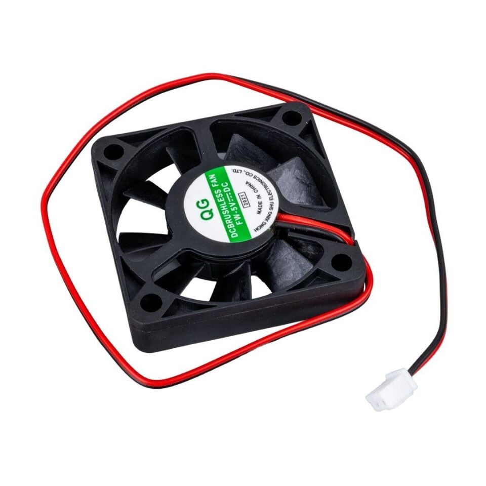 Ayt Powermaster Ic-216 Fırçasız Dc Fan 50x50x10mm 5 Volt 2 Pin Soğutucu Fan 5x5x1 Cm