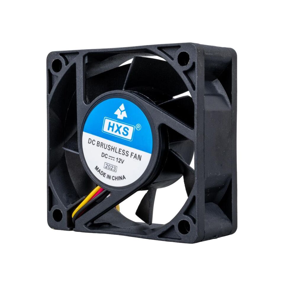 Ayt Powermaster Ic-216 Fırçasız Dc Fan 60x60x25mm 12 Volt 3 Pin Soğutucu Fan 6x6x2.5 Cm