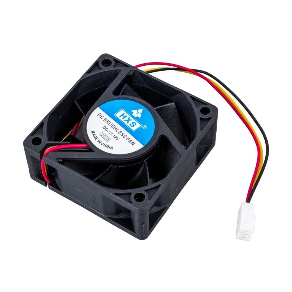 Ayt Powermaster Ic-216 Fırçasız Dc Fan 60x60x25mm 12 Volt 3 Pin Soğutucu Fan 6x6x2.5 Cm