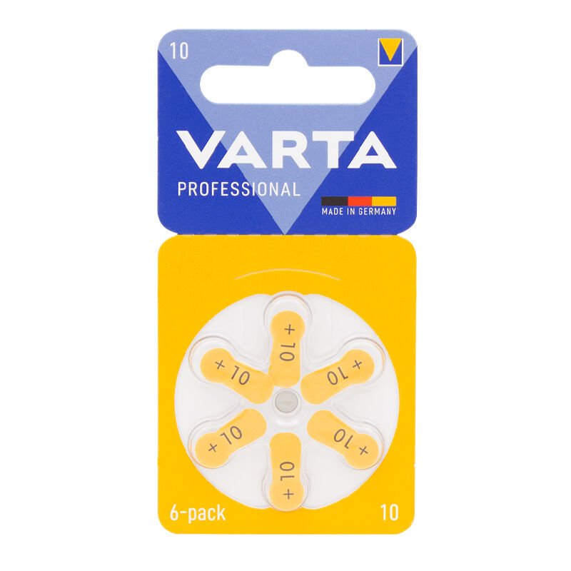Ayt Varta 10 Numara Kulaklık İşitme Cihazı Pili 6 lı Paket