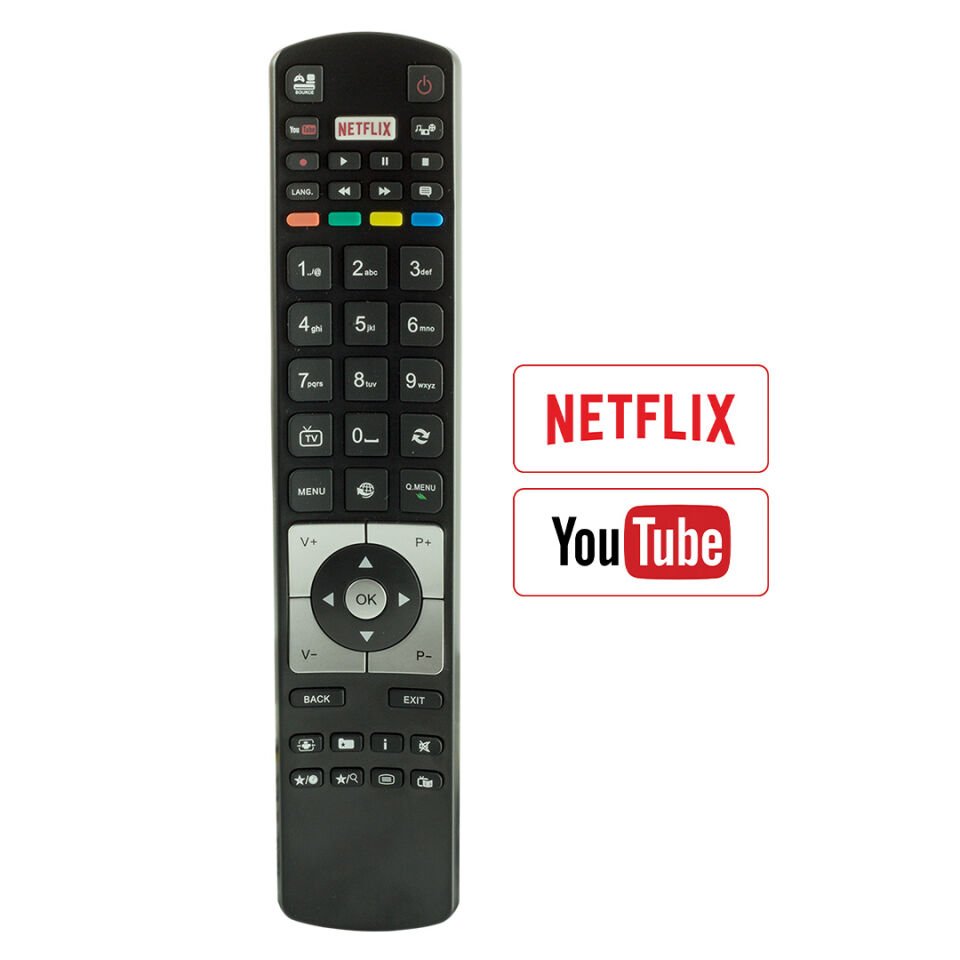 WEKO KL VESTEL RM-L1526 LCD YENİ NETFLIX TUŞLU KUMANDA