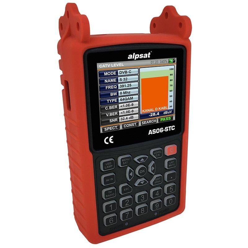 Ayt Satfinder 6 HD Slim Görüntülü Uydu Bulucu-AHD Test Cihazı AS06-STC