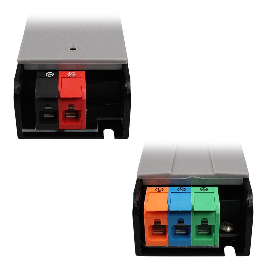 Ayt Powermaster PM-26838 12 Volt 5 Amper 60 Watt Slim Metal Kasa Adaptör Voltaj Göstergeli Şerit Led Adaptör 148X43x27mm