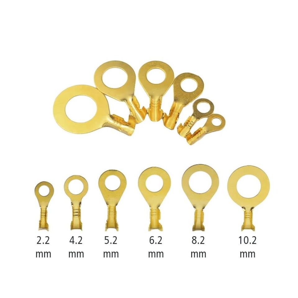 Ayt Sarı Tks-4 Pabuç 5.20 mm Topraklama 250 lik Paket Kablo Ucu Kablo Papuç