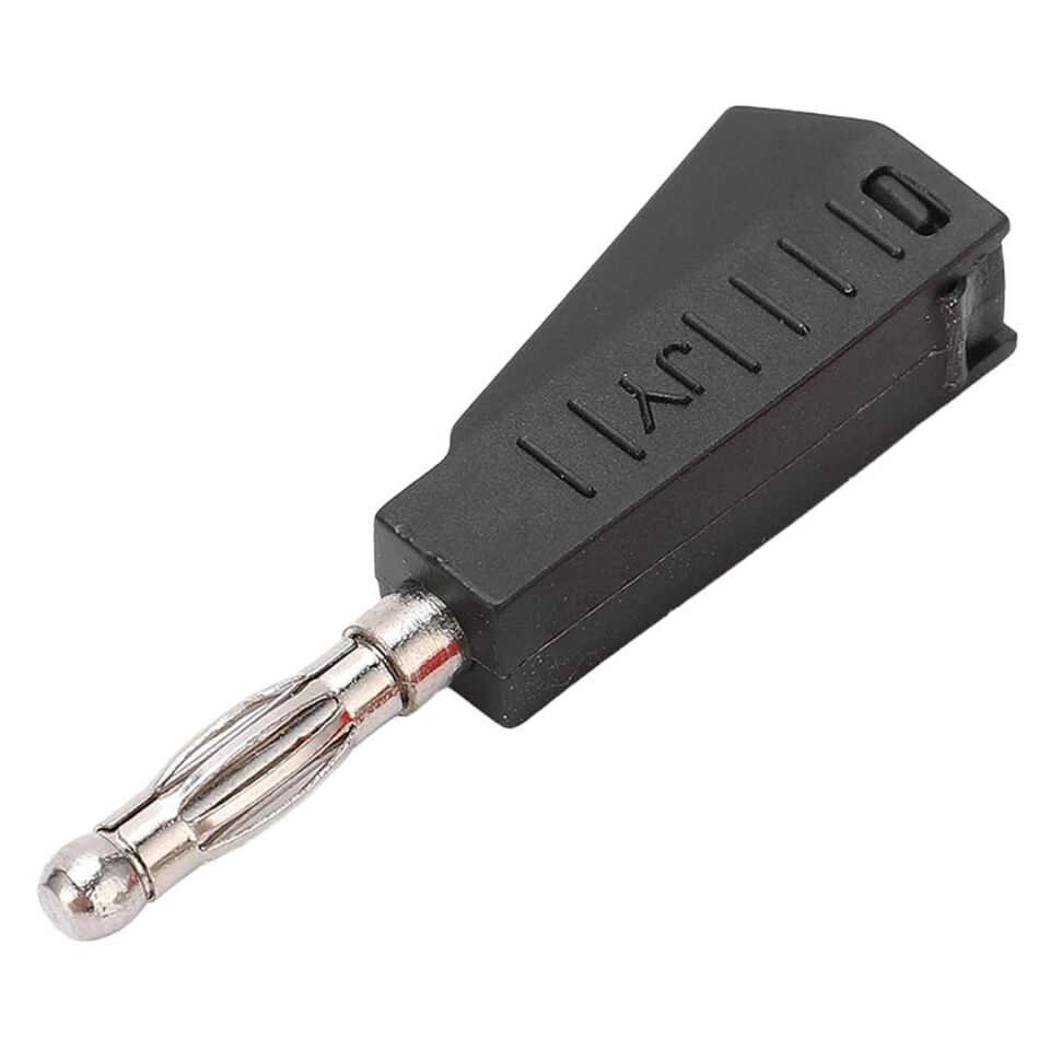 Powermaster IC-238D 4Mm Banana Jack Üçgen Konnektör Siyah