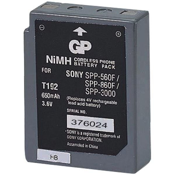 GP T192 3.6 Volt 600mAh LG-Sony BPT40 Telsiz Telefon Pili