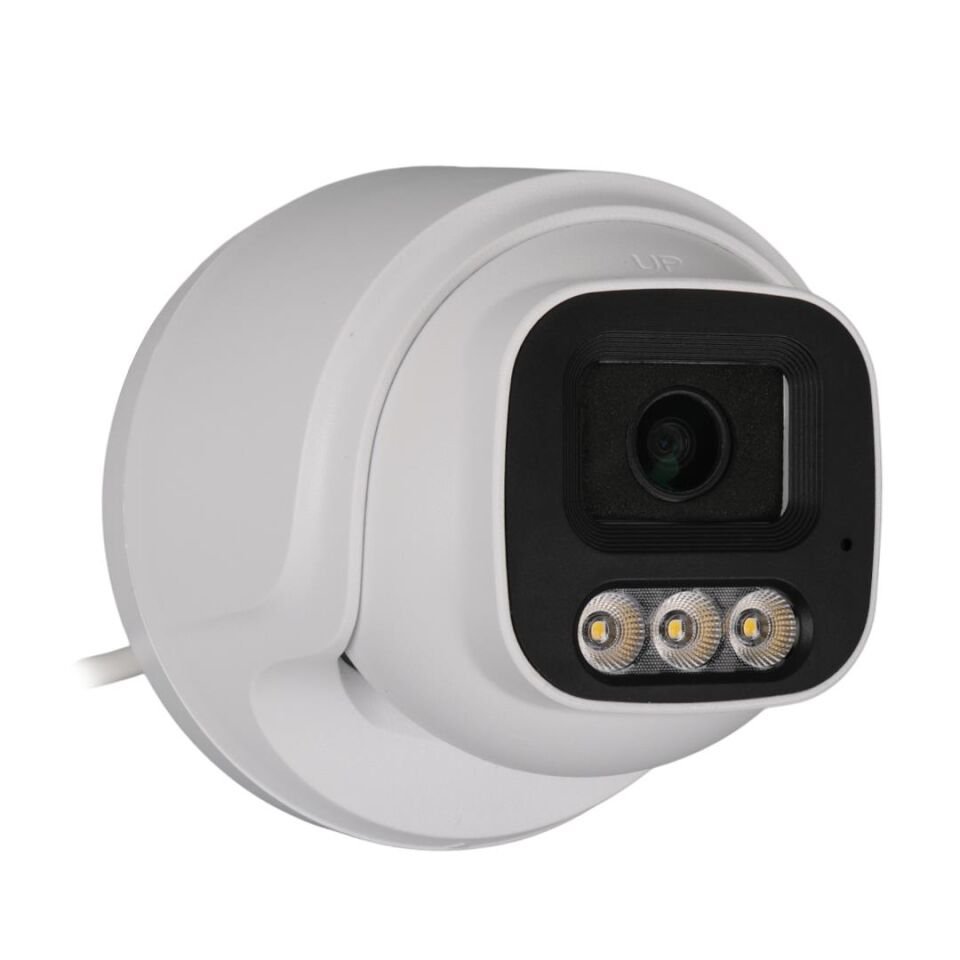 Plato 2 Mp Renkli 2 Ledli Güvenlik Kamerası Gece Görüşlü Ahd Dvr Kayıt Cihazı Kamerası