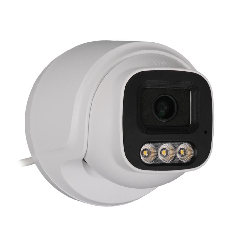 Plato 2 Mp Renkli 2 Ledli Güvenlik Kamerası Gece Görüşlü Ahd Dvr Kayıt Cihazı Kamerası