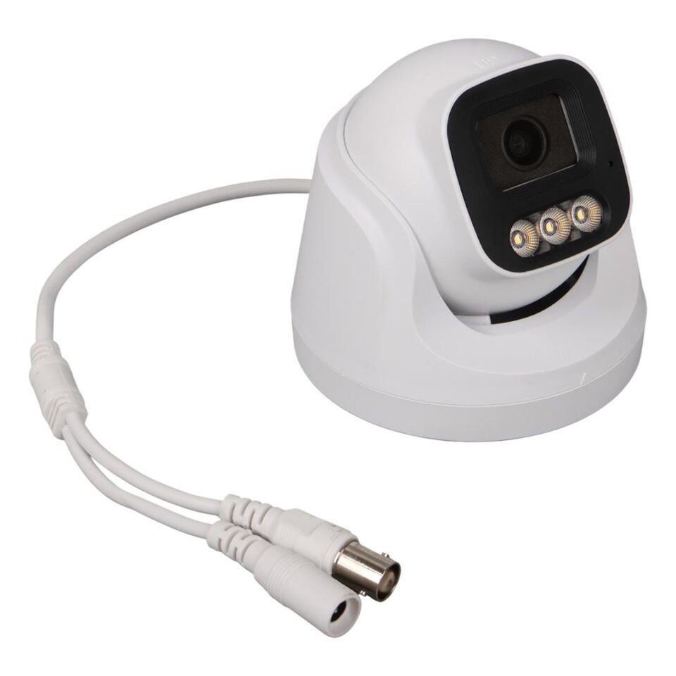 Plato 2 Mp Renkli 2 Ledli Güvenlik Kamerası Gece Görüşlü Ahd Dvr Kayıt Cihazı Kamerası