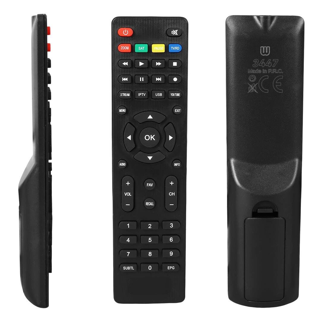 Ayt Redline TS-100 HD Xtream Tuşlu Uydu Alıcı Kumandası Uzaktan Kumanda