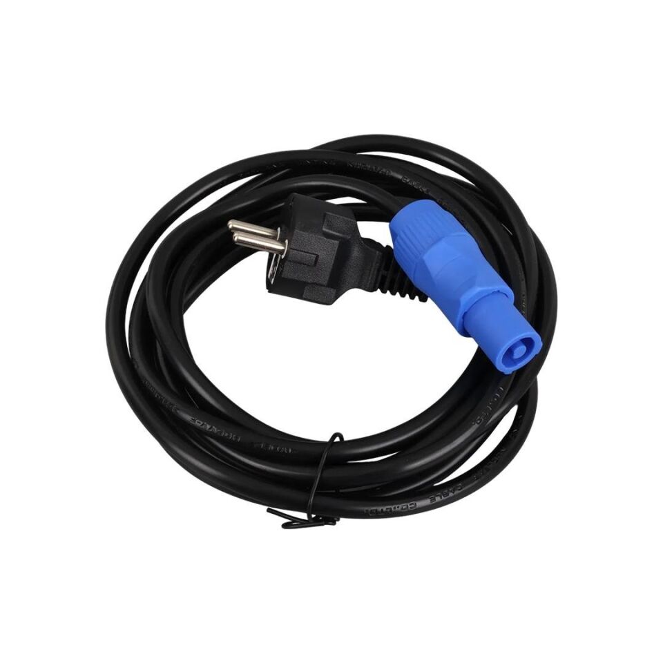 PowerMaster Powecon 1.5 Metre Specon Power Kablo 3x1 mm Speakon Jack Girişli