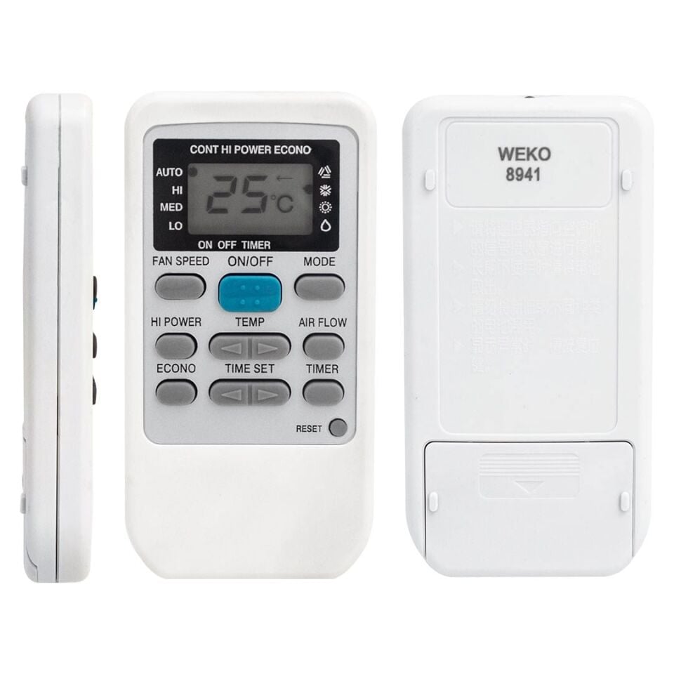 WEKO KK MITSUBISHI SRK502Z-L / SRK28HJ / SRK40HJ KLİMA KUMANDASI
