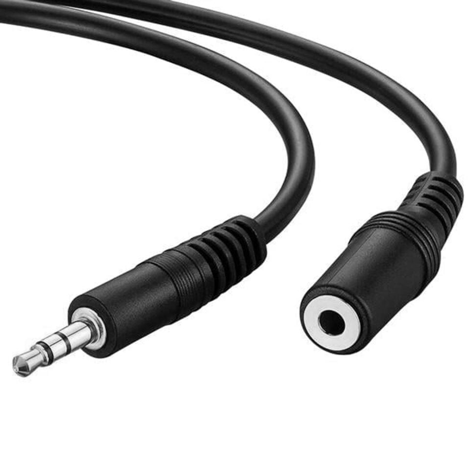 3.5 Mm Stereo Erkek Dişi 10 Metre Uzatma Kablo Mikrofon Kulaklık Aux Uzatma Kablosu