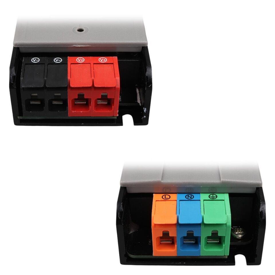 Ayt Powermaster PM-26840 12 Volt 15 Amper 180 Watt Slim Metal Kasa Adaptör Voltaj Göstergeli 218X51x27mm