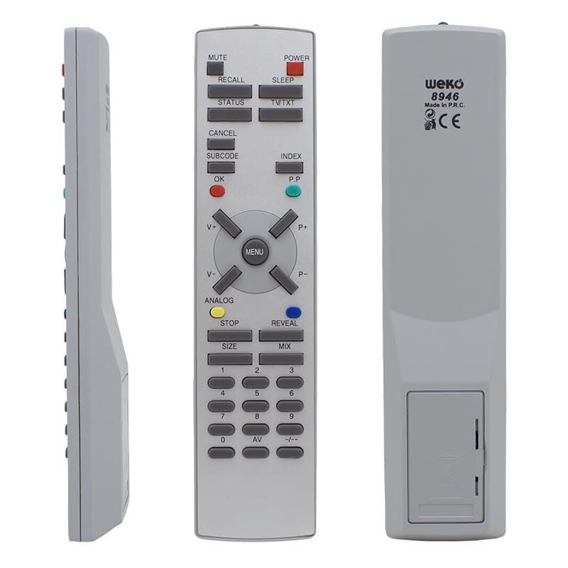 Ayt SchaubLorenz 70 Ekran Tv Kumandası Çapraz Tuşlu Uzaktan Kumanda