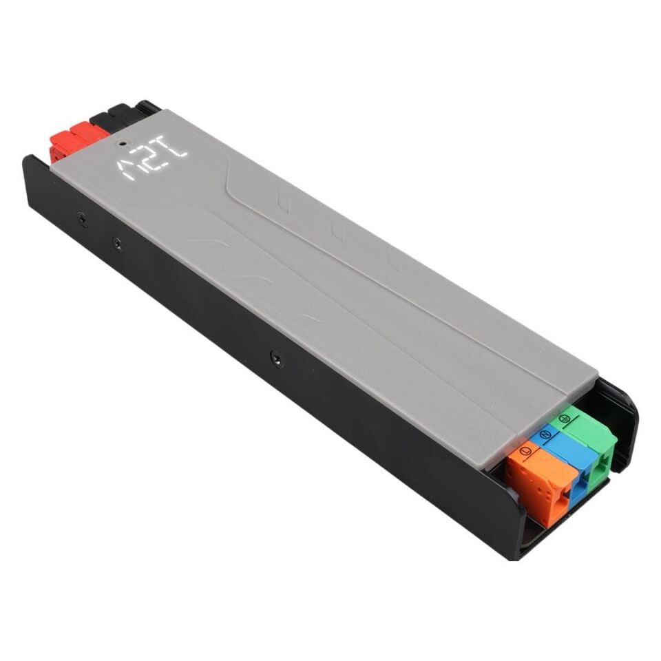 Ayt Powermaster PM-26840 12 Volt 15 Amper 180 Watt Slim Metal Kasa Adaptör Voltaj Göstergeli 218X51x27mm