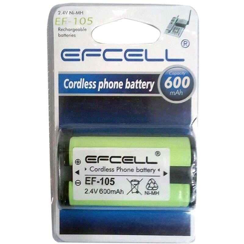 Efcell EF-105 2.4 V-600 mAh Telsiz Telefon Pili