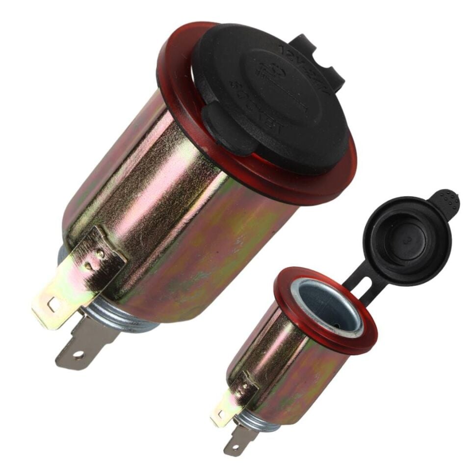 10A ÇAKMAK VE ŞASE SOKET 12V (IC-246B-6)