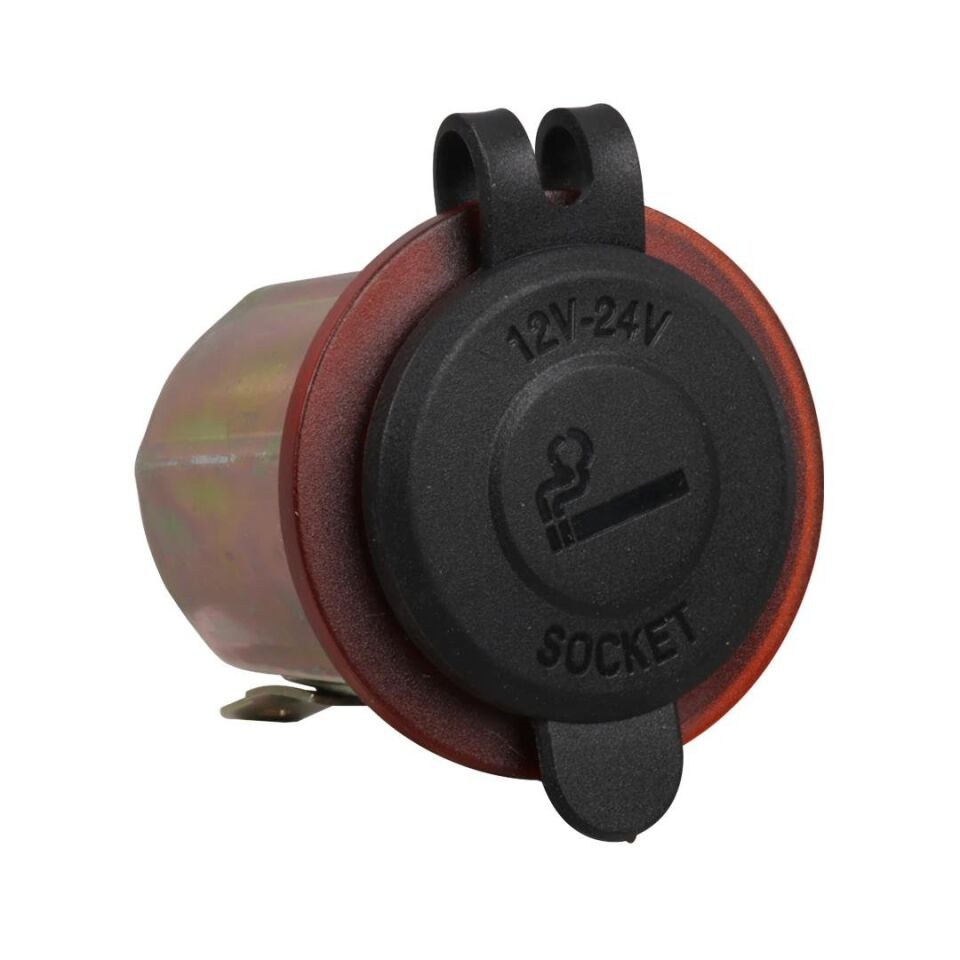 10A ÇAKMAK VE ŞASE SOKET 12V (IC-246B-6)