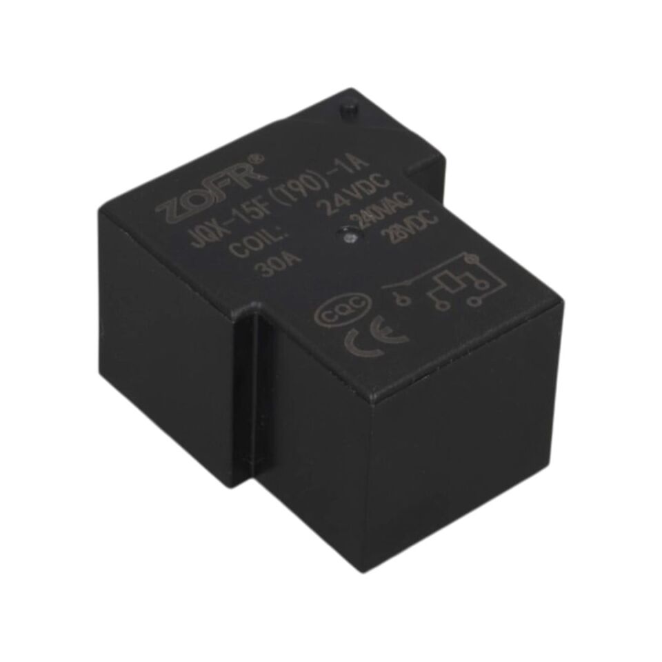 24V 30A 5 Pin Röle (JQX-15F-T90-24VDC)