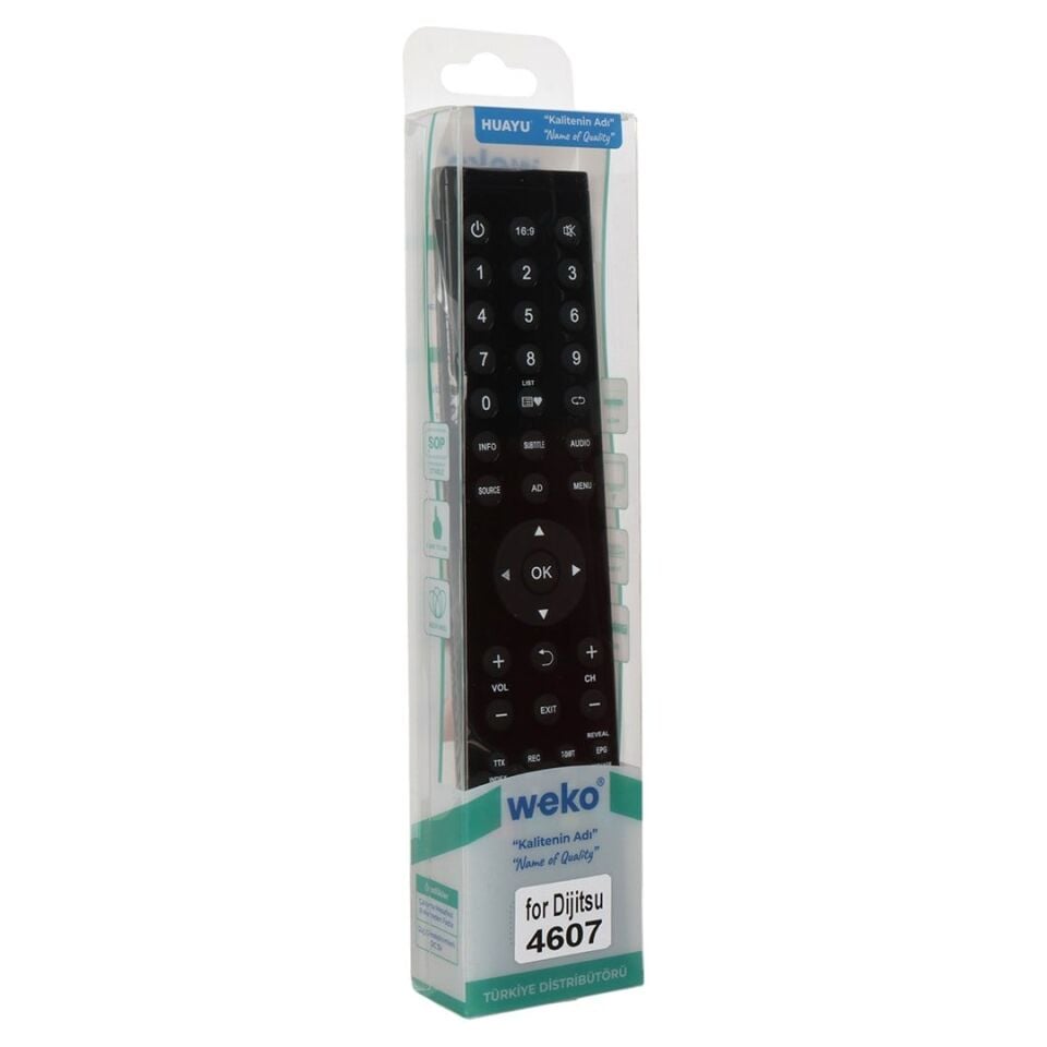 WEKO KL DIJITSU 32D7000-43D7000 * CONTI ANDROID TV LCD LED TV KUMANDA (4607=4596)