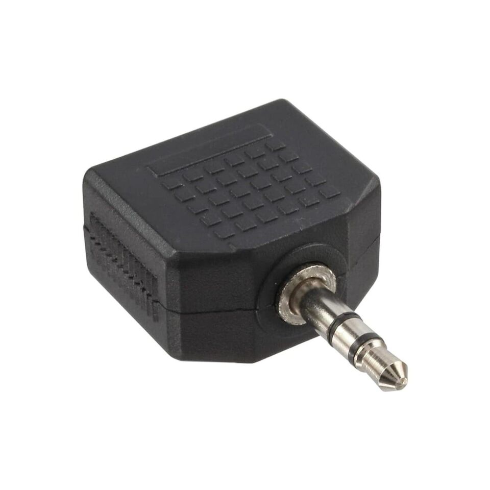 AYT TİCARET 3.5 MM STEREO ERKEK / 3.5 MM 2 DİŞİ ÇEVİRİCİ JACK (ELEKTROMER)